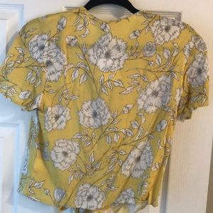 Lush Tops - Button down tie front top Lush Tops - Button down tie front top